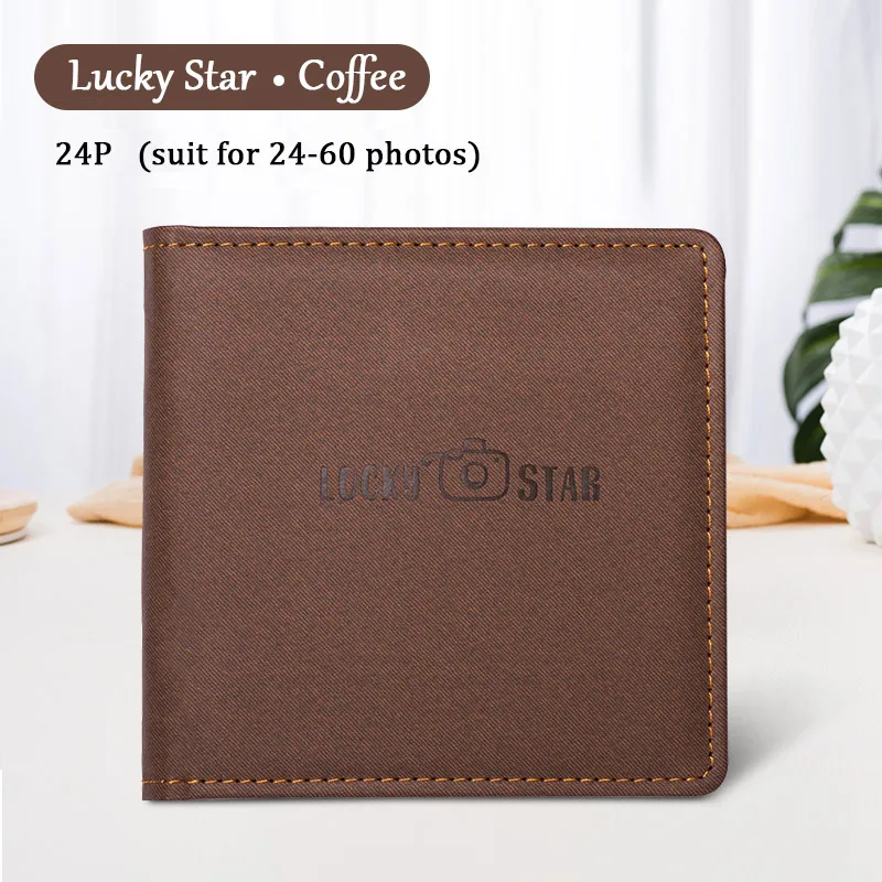 24P coffee Фото печатание альбома книги на заказ Фотокнига DIY Выпускной памятная книга фотостудия детский альбом для автографов - Цвет: 24P coffee