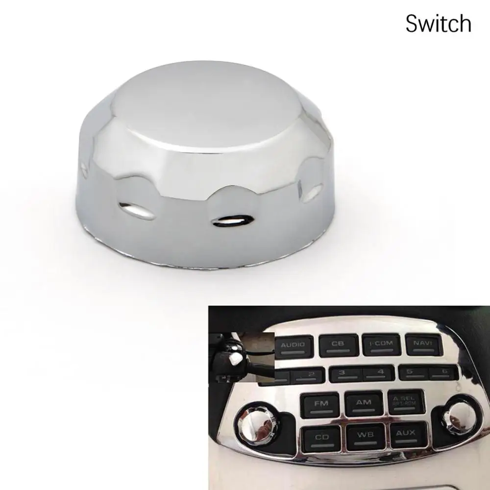 Switch Artudatech мотоцикл обтекатель для Honda Goldwing Золотое крыло GL1800 GL 1800 2001-2011 Навигация панель управления акценты отделка части - Цвет: Switch