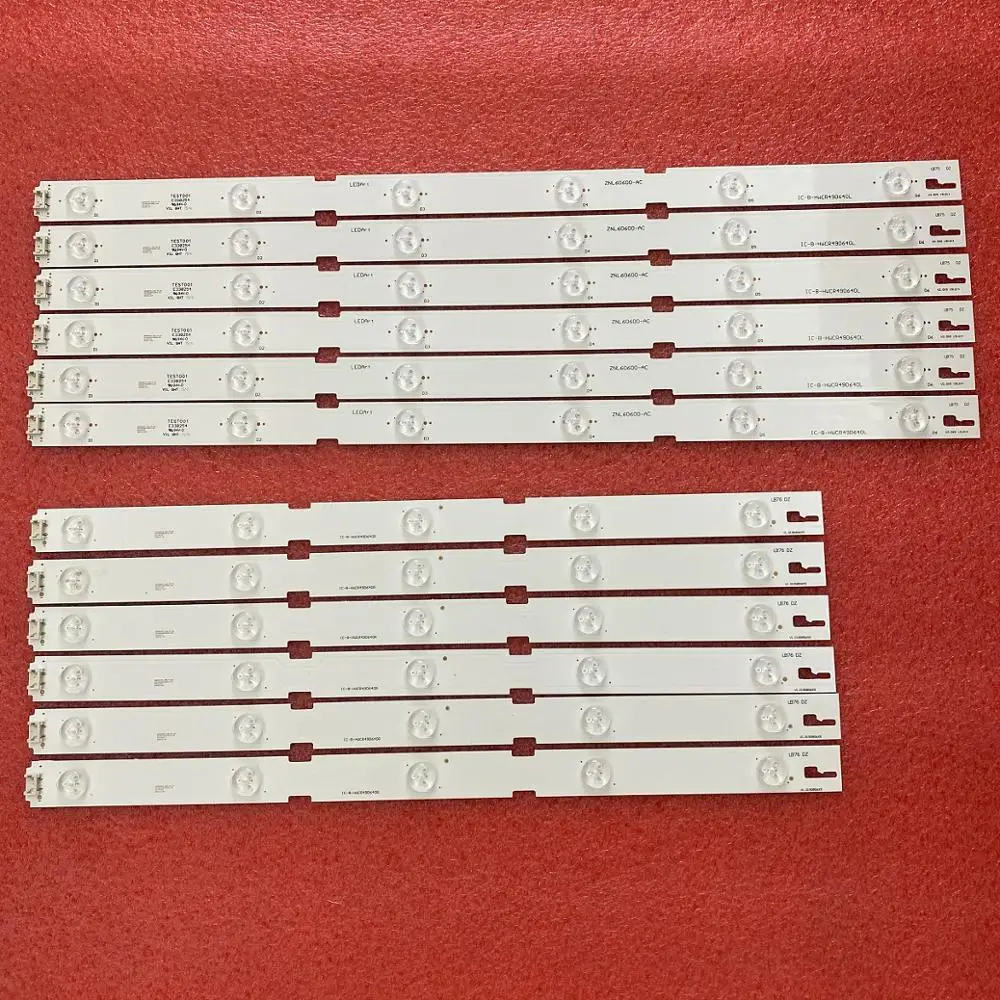 12 шт. светодиодная подсветка для IC-B-HWCR49D640R GRUNDIG 49LENZA6627 49VLE6565BL 49VLE6523BL Samsung 2015ARC490