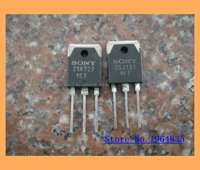 2 шт./лот = пара 2SK722 2SJ131 TO-3P