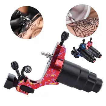 

Professional Portable Tattoo Machine Slider Motor Aviation Aluminum Tattoo Machine Liner Shader RCA Interface