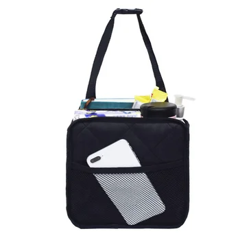 

Snacks Car Storage bag Drinks Seat Foldable Hanging Garbage Black Phones