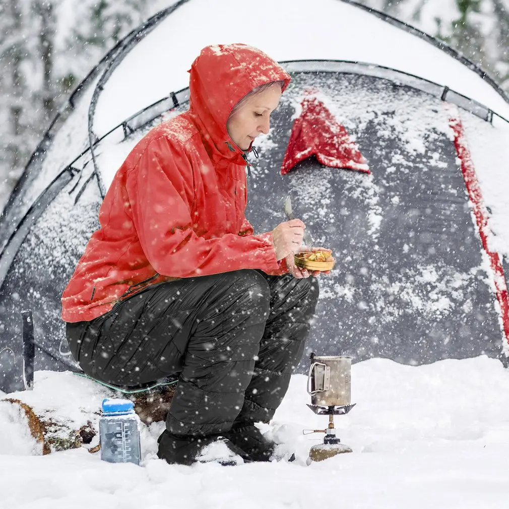 

Naturehike Outdoor Down Pants Waterproof Wear Men And Women Mountaineering Camping Warm Winter White Goose Down Pants