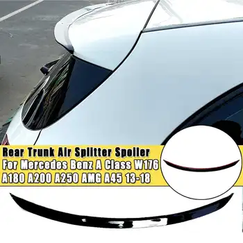 

Rear Trunk Glossy Painted Air Splitter Spoiler For Mercedes for Benz A Class W176 A180 A200 A250 for AMG A45 2013 2014 2015-2018