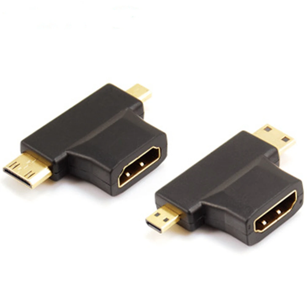 Адаптер HDMI 3-в-1 с Micro Mini на | Мобильные телефоны и аксессуары