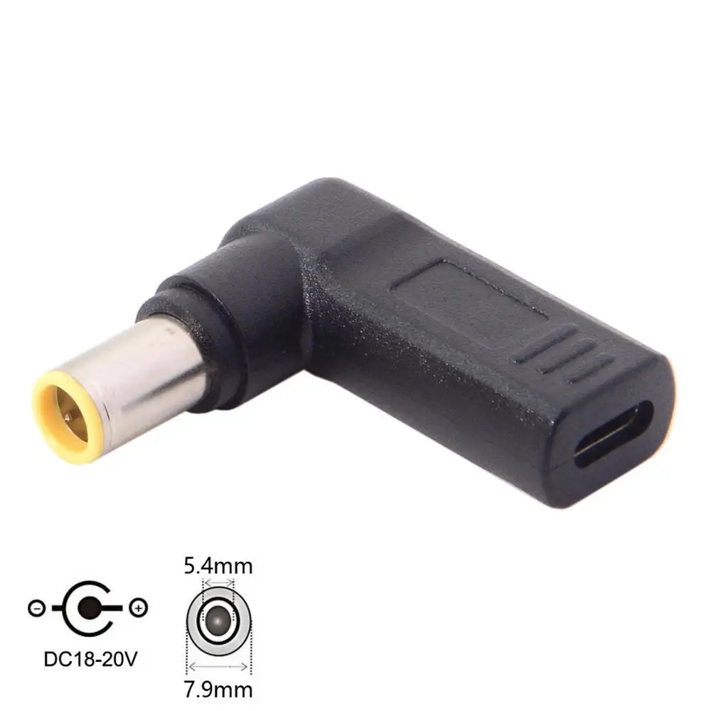 

Адаптер BAAQII USB 3.1 Type C/DC 18-20 в, триггер эмулятора PD под углом 90 градусов для ноутбука, легко носить с собой, использовать AA4574
