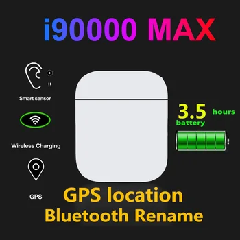 

New original i90000 Max TWS 1: 1 in-ear Bluetooth headset 8D subwoofer mini wireless sports stereo earplugs PK i50000 i9000 i7s