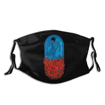 

Anime Akira Capsule With Replaceable Filters Reusable Mouth Mask Respirator Muffle Anti Bacterial Mouth Protection Cover