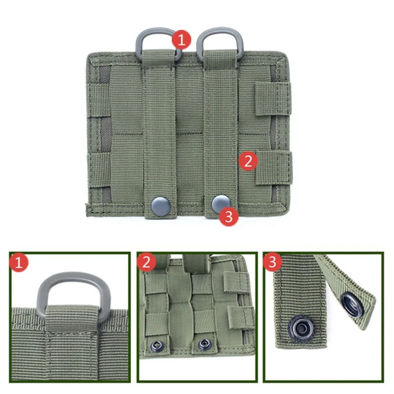 1 шт. тактический охотничий чехол спортивный военный Molle нейлон Радио Walkie держатель рации сумка Подсумок