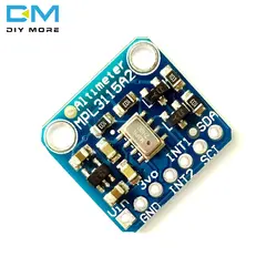 MPL3115A2 измерение давления температуры высота бортовой датчик модуль для Arduino высотомер IIC I2C Барометрический Интеллектуальный 5 В