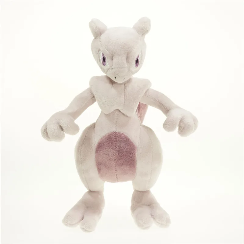 TAKARA TOMY pokemon 30 см аниме мультфильм Mewtwo Pluche Speelgoed Zachte Knuffel Pop Kinderen подарок speelgoed voor