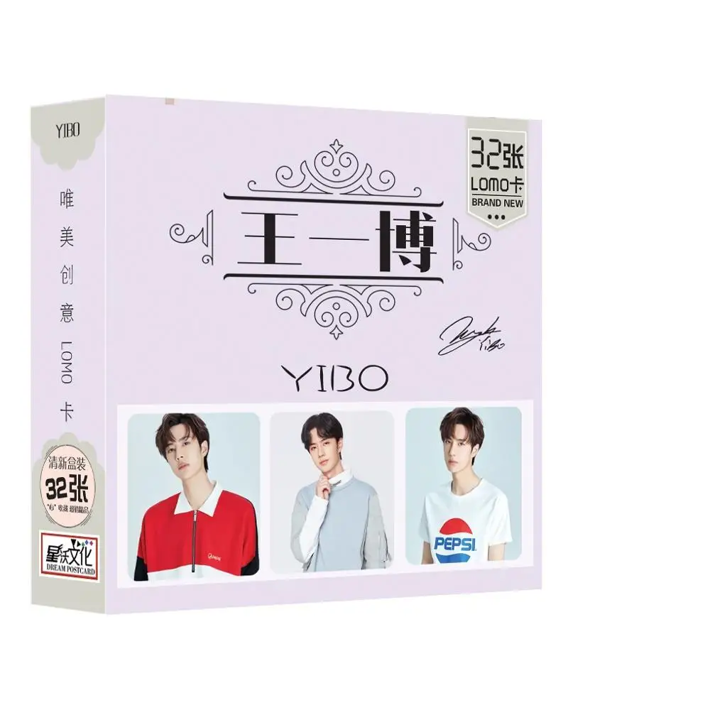 En oferta Tarjeta de felicitación de Wang Yi Bo MDZS CHEN QING Lomo, juego de 32 unidades, Mini tarjeta de felicitación, regalos para seguidores oRKeV6B6Z