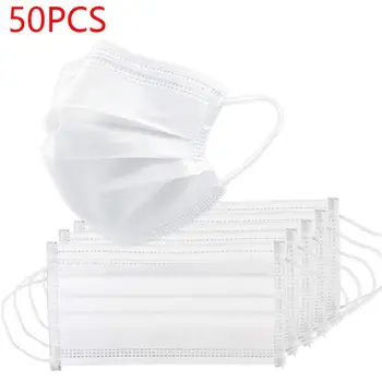 

Disposable masks 3-layer filter dustproof non-woven masks， with Meltblown Cloth