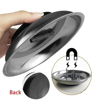 

4inch Circle Stainless Steel Magnetic Parts Bowl Tool Tray Nuts Bolts Screws Parts Storage Tool Tray
