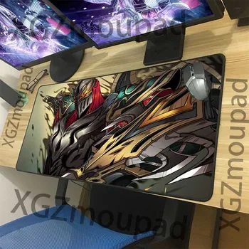

XGZ Anime Ninja Large Gaming Mouse Pad Black Exquisite Lock Edge Office Computer Keyboard Desk Mat Non-slip for Lol Csgo Gamer
