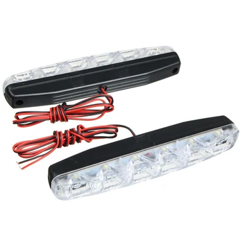 

6000K-7500K LED Lights D15945 Plastic Headlight Lamp Waterproof Replacement
