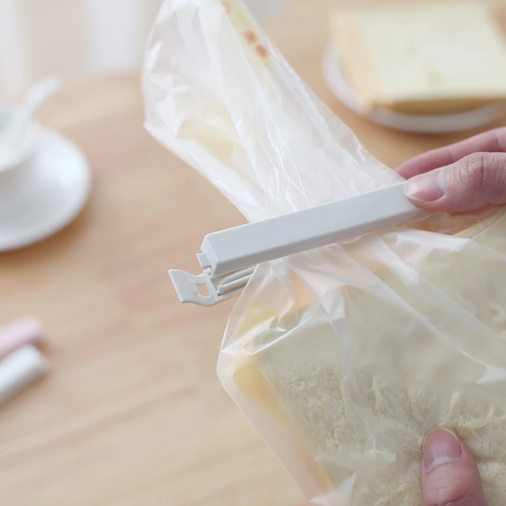 5 шт./компл. уплотнительный зажим для хранения Еда снэк-мешок запечатывания зажимы для Еда Пакеты Зажим Пластик Кухня аксессуары для хранения Зажимы для мешков