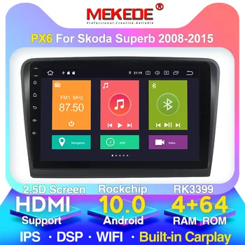 

MEKEDE M400 4G For Skoda Superb 2 B6 2013-2015 Car Radio Multimedia Video Player Navigation GPS Android 10 No 2din 2 din dvd