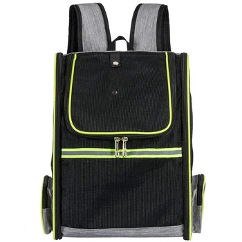 

Pet Carrier Backpack For Small Dogs Or Cats Breathable Mesh Puppy Pack For Travel, Hiking, Walking, Cycling & Outdoor Use