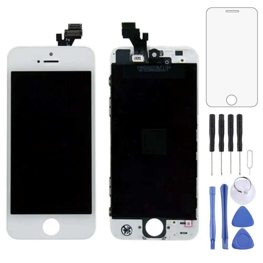 

ЖК-экран и дигитайзер в сборе с рамкой для iPhone 5