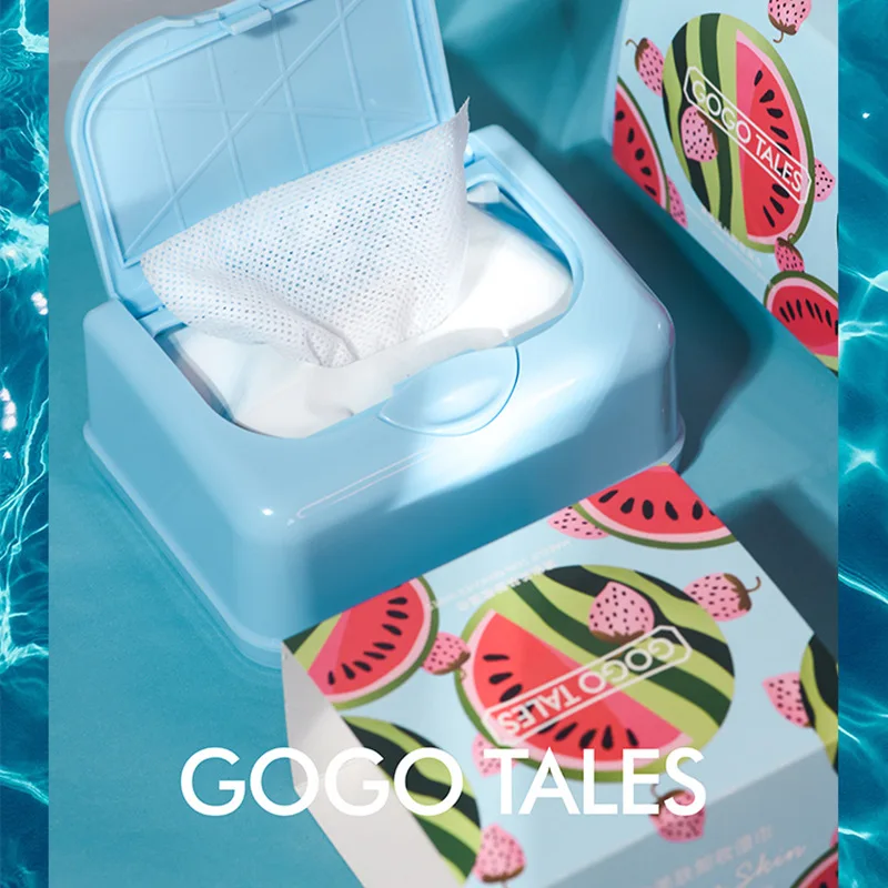 Средство для удаления кожи GoGo Tales хлопковое очищающее средство лица увлажняющие