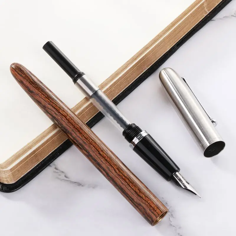 Jinhao 51 роскошная мужская авторучка 0,5 мм дополнительный тонкий наконечник каллиграфия бизнес студенческие канцелярские принадлежности Школьные офисные принадлежности