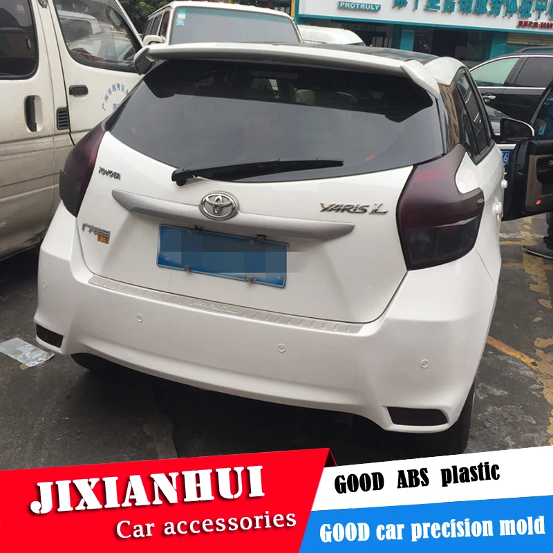 For Yaris Spoiler 2014-2017 Toyota Hatchback YDKD ABS plastic Material Car Rear Wing Color | Автомобили и мотоциклы