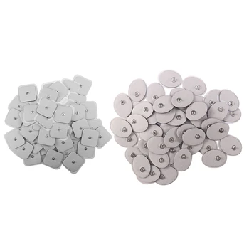 

50Pcs Tens Electrodes Electrode Pad for Self Adhesive Electrode Patches for TENS Therapy Machines & 50Pcs 3X4cm
