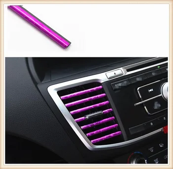 

Auto parts air conditioner outlet grille decoration Clip car shape for Fiat 500X Argo 500L 124 Tipo Qubo Panda Mobi