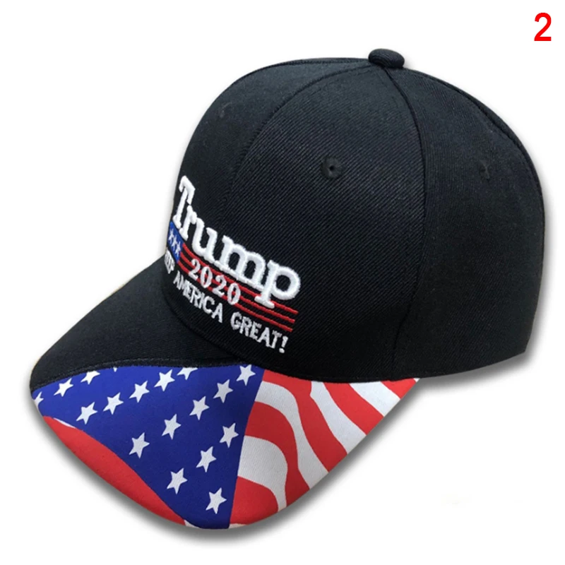 as picture Новинка, бейсболка с флагом сша, бейсболка s Keep America Great agne Snapback, шапка с 3D вышивкой, черная - Цвет: as picture