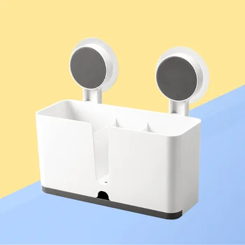 

1pc Chopsticks Holder Practical Punch Free Storage Rack Container Chopsticks Rack Tableware Storage Rack for Canteen Kitchen