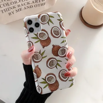 

Avocado Marble Varnish 360 Degree Full Body Protection Phone Case For iPhone 11 Pro Max 6 6S 7 8 Plus 10 X XS Max XR Cover Coque