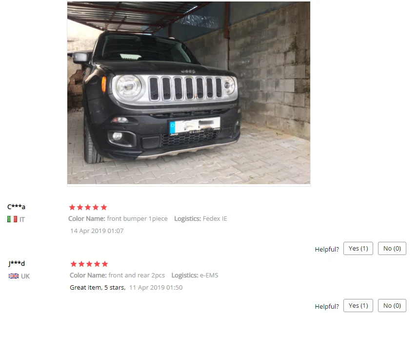 Для Jeep Renegade- 304 противоскользящая пластина из нержавеющей стали, Бампер протектор, бык бар, необходимая защита для автомобиля