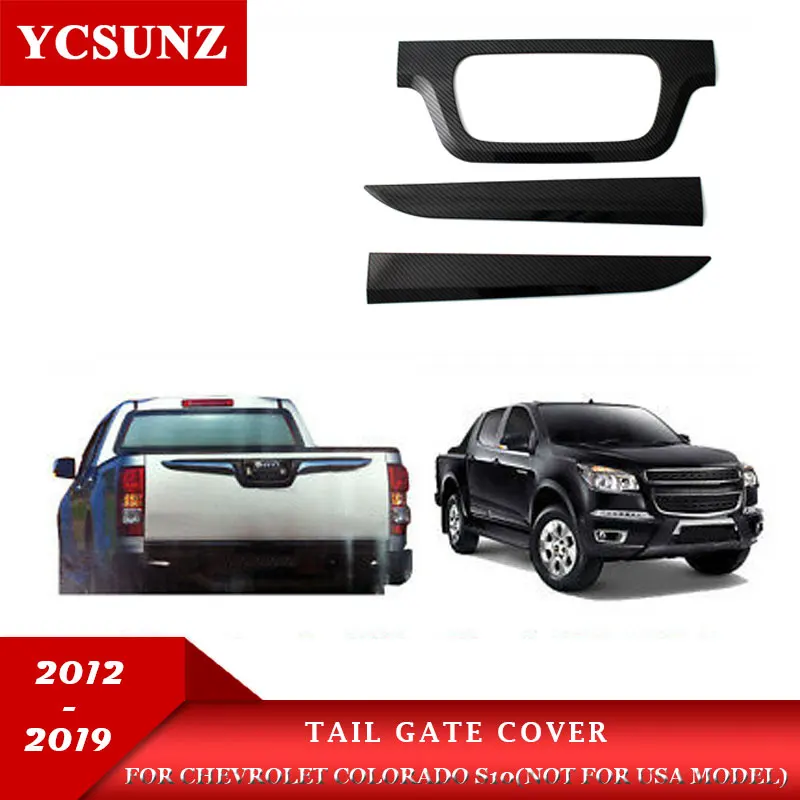 Крышка багажника для Chevrolet Holden Колорадо S10 2012 2013 2014 2015 2016 2017 2018 2019 2020 из АБС