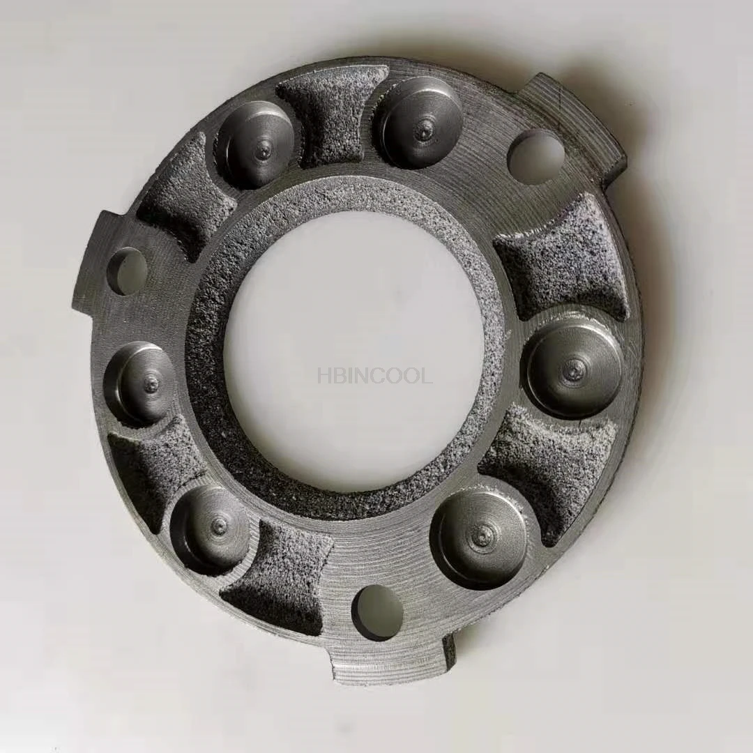 Clutch pressure plate middle plate agricultural tricycle tractor Shifeng four-wheel six spring nine spring clutch pressure