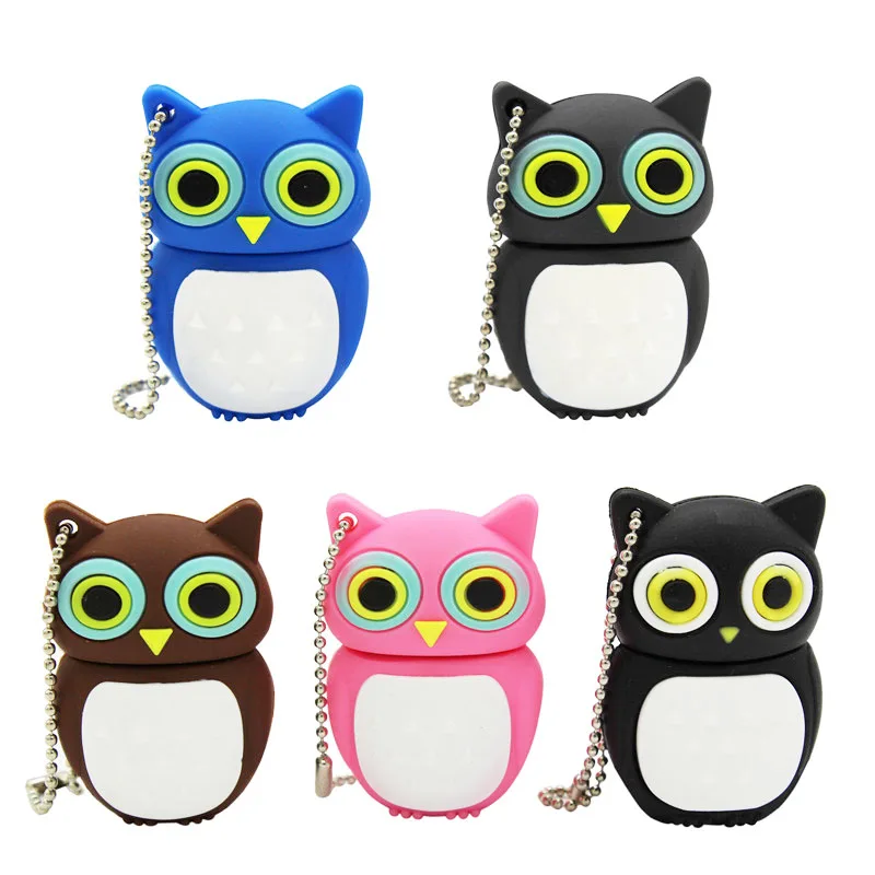 USB флеш-накопитель TEXT ME cute Cartoon animal owl 4 ГБ 8 16 32 | Компьютеры и офис