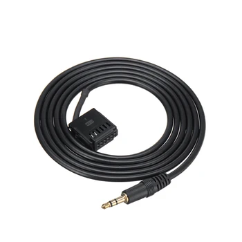 

3.5mm Car Cables, 3.5 mm Male Plug , 12PIN Audio CD AUX IN Adapter Connector Cord For BMW