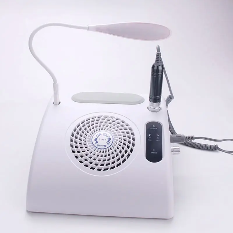 

Mini Portable Nail Dust Collector Desktop Rechargeable Nails Art Vacuum Cleaner Manicure Tool T4MB