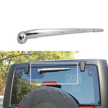 

Rear Window ABS Windshield Wiper Blade Trim Cover for 2007-2017 Jeep Wrangler Jk 4-Door 2-Door Car Accessories