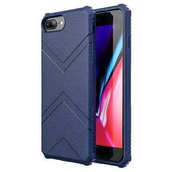 

30pcs/lot For iPhone XS Max XR Anti-Shock Rugged Shield Tough Armor Flexible TPU Case For iPhone 6s Plus 7 Plus 8 Plus