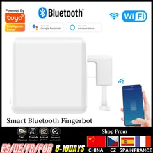 Tuya Smart Wireless Gateway Adaprox Bridge Smart Fingerbot Robot SmartLife Adaprox Home Voice Remote Control For Alexa Google