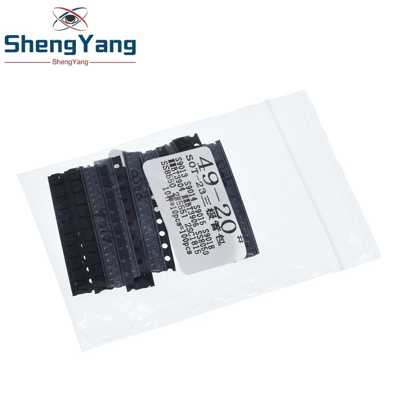 S9013 S9014 S9015 S9018 MMBT3904 MMBT3906 SS8050 SS8550 2N5551 2SC1815 TZT Insgesamt 10 Arten X10 Stück = 100 Stück – Detail 1