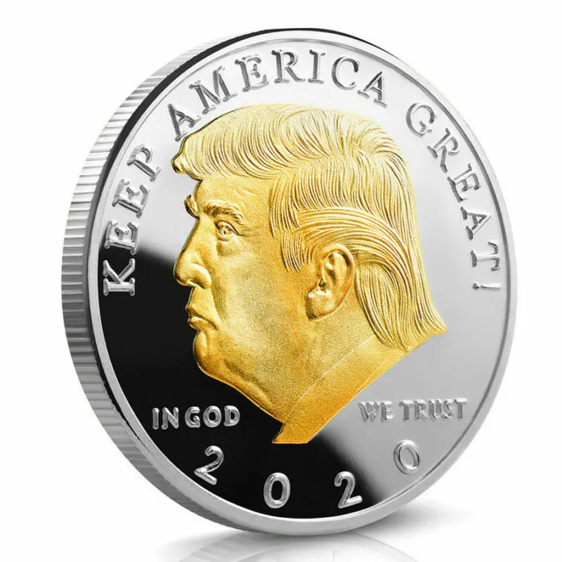 Первый 2020 Трамп собирает или отправляет сертификат как памятную монету | Дом и