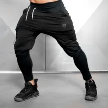 Мужские джоггеры, плотные спортивные штаны для бега, мужские спортивные брюки, облегающие брюки обтягивающие штаны, тренировочные штаны