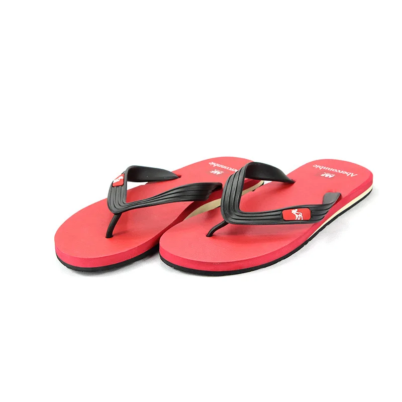 

Fashion-Summer Fashion Deer Flip-flops Men Beach Casual Sandals Flip-flop Anti-slip Slipper Men's A008