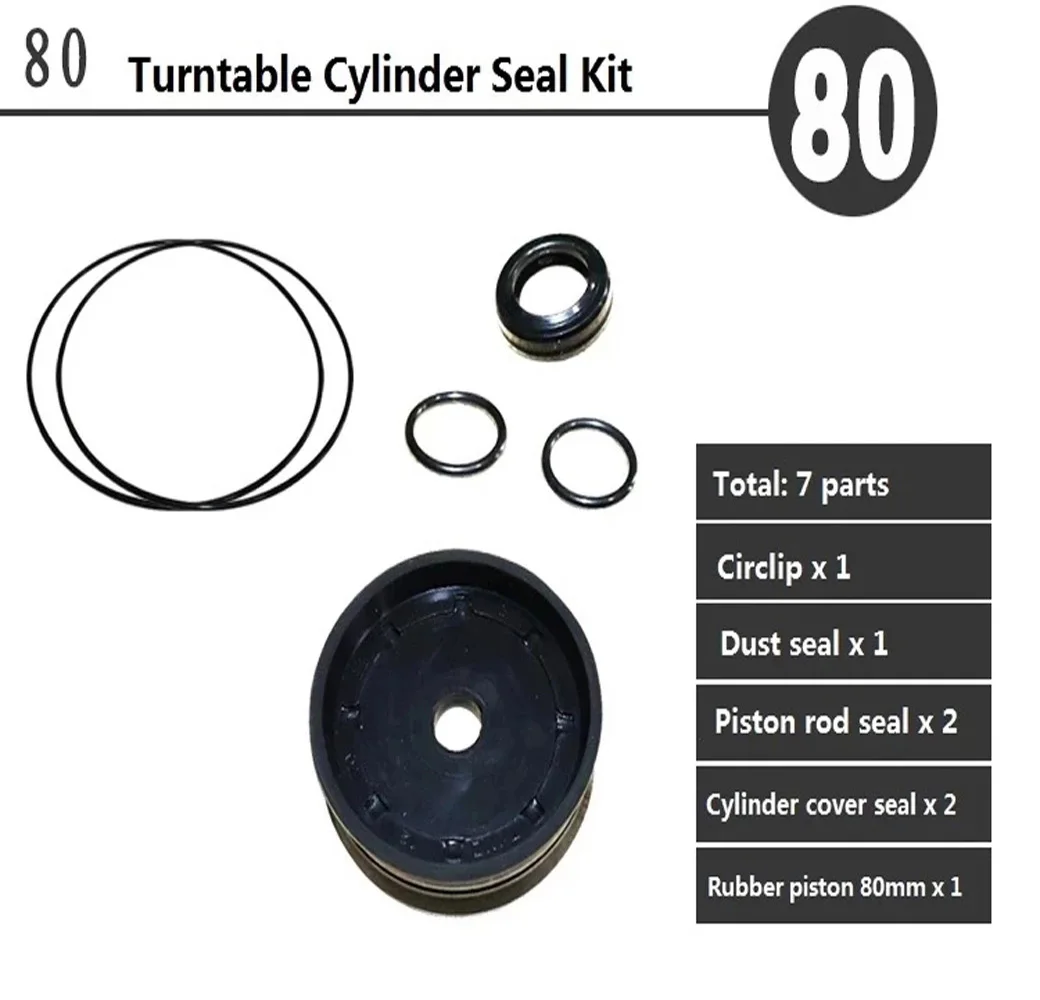 Tire Changer Machine Turntable Work Table Cylinder Piston Seal Gasket