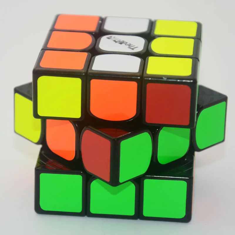 Классический Mofangge Valk3 3x3x3 черный или без наклеек Qiyi 3 слоя скоростной куб Valk 3 Профессиональные забавные игрушки для детей