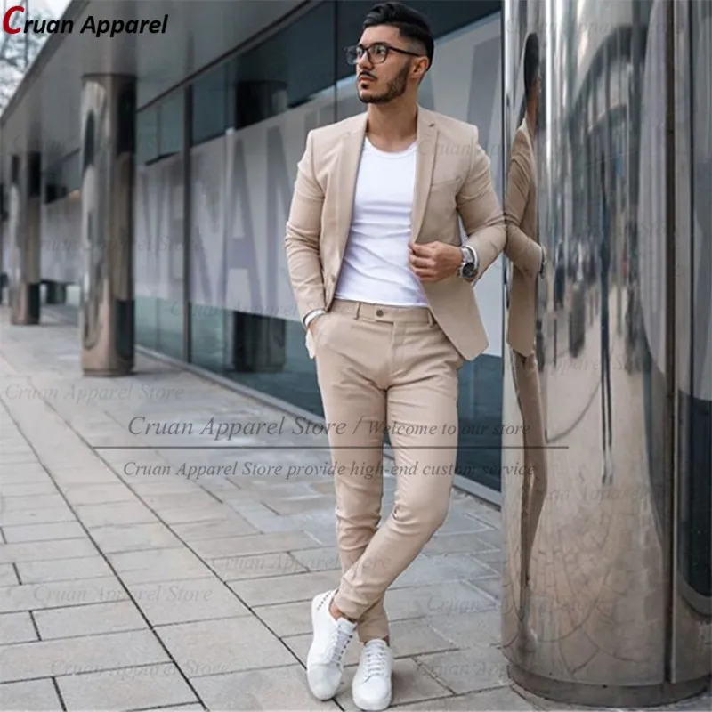 Ensemble Décontracté Homme été - Haut Et Bas En Coton Léger, Style Urbain Confortable