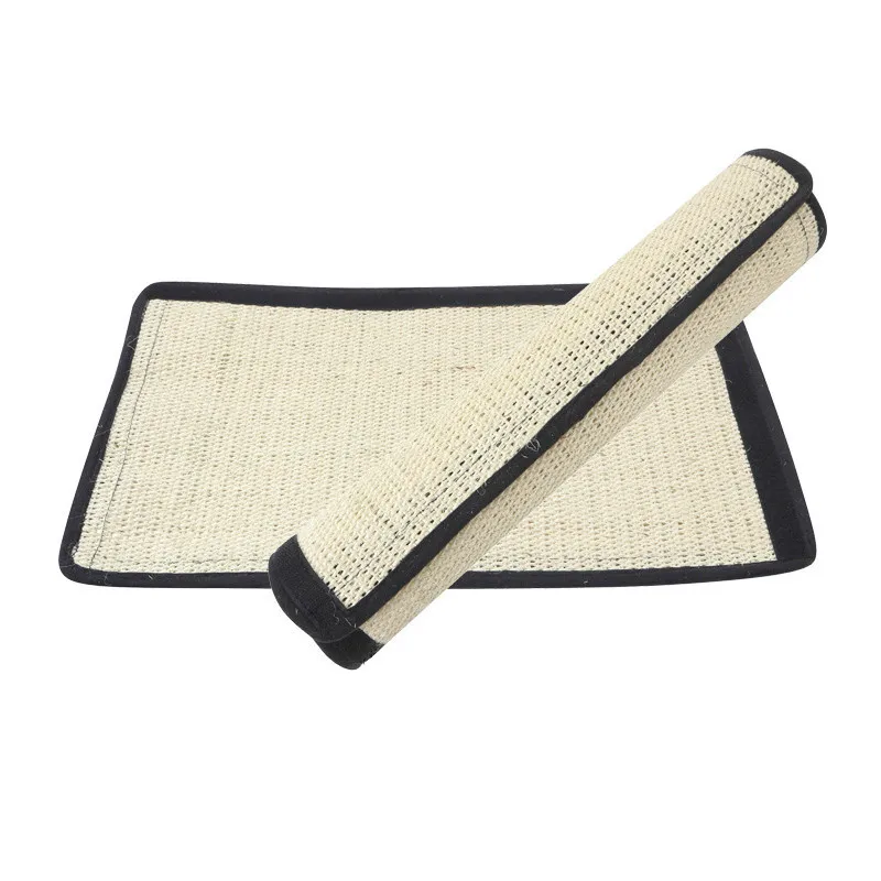 

Cat Scratching Post Mat For Cats Natural Sisal Protecting Furniture Foot Chair Protector Pad Climbing Tree cat Scratch Pad Board