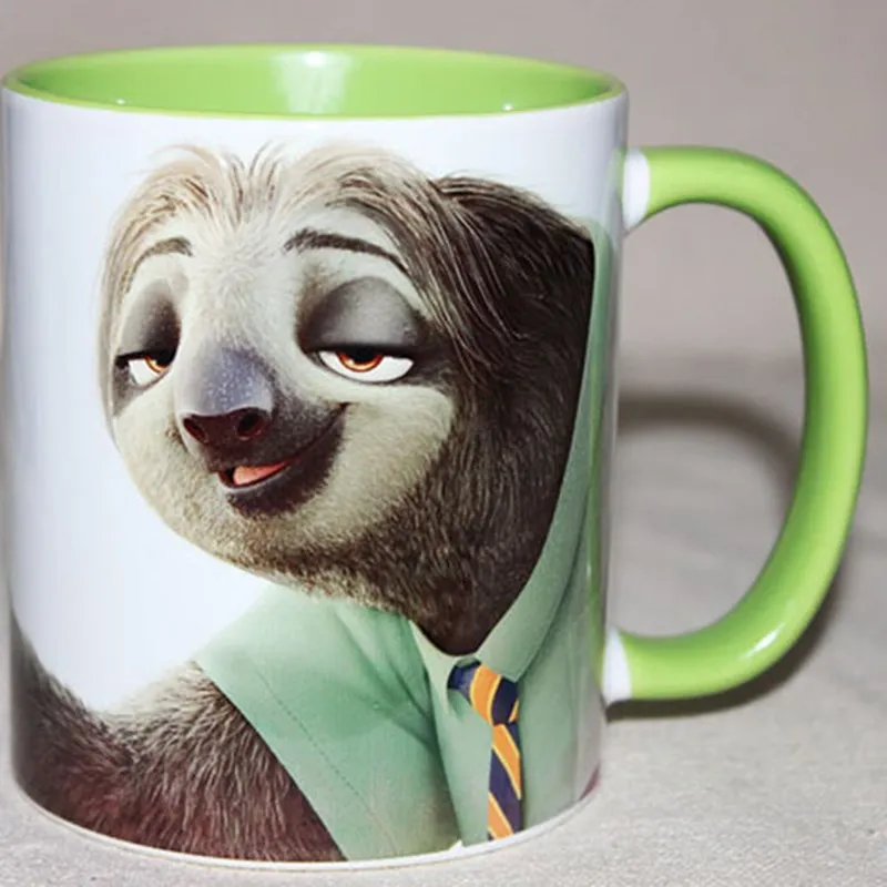 Новинка 2019 чашка для воды с мультяшным принтом Мистер Ленивец Disney кофе и чая